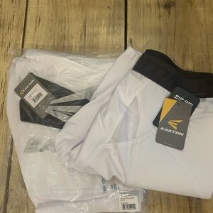 Easton Bio-Dri White Sliding Shorts (2 Pairs - NWT!)